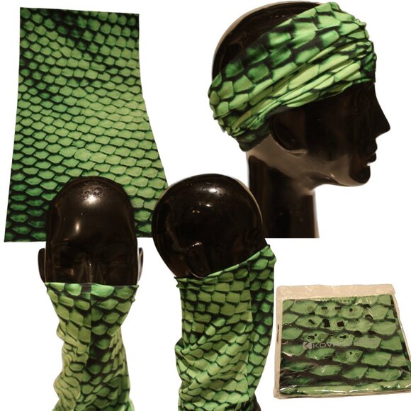 Multi Functional Head Wear - Neck Gaiter - Face Cover - Bandana - HeadBand - Picture 1 of 4